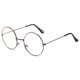 thumbnail image 1 of Gafas de montura redonda vintage Montura de gafas lisas para miopía para hombres Gafas lisas Príncipe para mujer Montura de gafas de moda de estilo coreano para estudiantes, 1 of 5