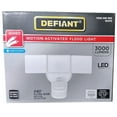 thumbnail image 2 of Defiant 240-Degree White Motion Activated Integrated LED Outdoor Triple Head Flood Light, 2 of 5