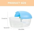 thumbnail image 2 of RENACLIPY Turtle Living Tank with Ramp Design Safe Reusable Plastic Tortoise Habitat, 2 of 6