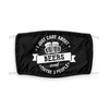 Funny Beers Face Mask Made in USA With Filter Layer - Care About Reusable Washable Gift Fabric Cloth Covering Gift