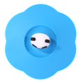 thumbnail image 2 of Tapa Resistente Al Calor Tapa de silicona transparente Torx a prueba de fugas Tapa de dibujos animados (panda azul), 2 of 3