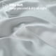 thumbnail image 2 of Sábana Ajustable Zaizaihome Full 400 Hilos Viscosa de Bambú Refrescante Gris, 2 of 8