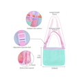 thumbnail image 4 of Beach Toy Mesh Beach Bag Kids Shell Collecting Bag Beach Sand Toy Seashell Bag Swimming Accessories For Boys And Girls(Only Bags,A Set Of 3), 4 of 4