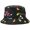 4, variant on CoCopeaunts Women Bucket Hat Outdoor Sun Protection Packable Men Fisherman Hat Colorful Graffiti Double-Faced Wear Bucket Cap