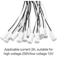 thumbnail image 4 of 30pcs G4 Light Bulb Socket Lamp Connector, Halogen Sockets Socket G4 Lamp Holder G4 Base Socket for LED Halogen Bulbs, 4 of 7