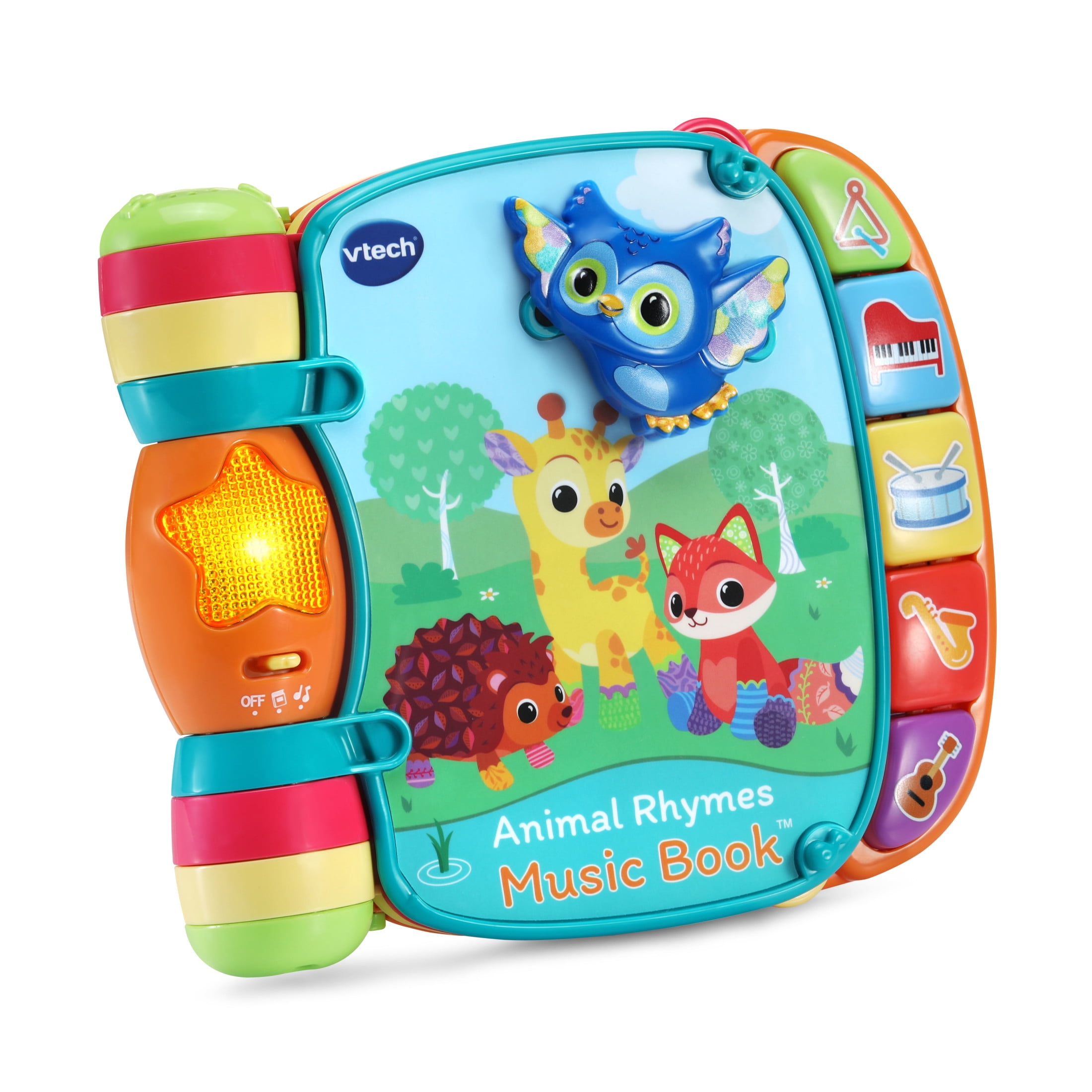 VTech Baby Animal Rhymes Music Book Baby and Toddler Toys