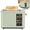 Green, variant on 2 Slice-Toaster,Touch Control LCD Screen,6 Shade Setting & Bread Selection,Removable Crumb Tray,Stainless Steel,900W,Green