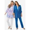 thumbnail image 6 of Woman Within Plus Size 7-Day Layered-Look Tunic, 6 of 6
