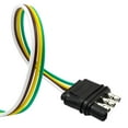 thumbnail image 4 of de de arnés de cableado de 960 mm con enchufe plano para remolque de 4 vías para barco, coche, vehículo Cola Conector macho de 4 vías, 4 of 8