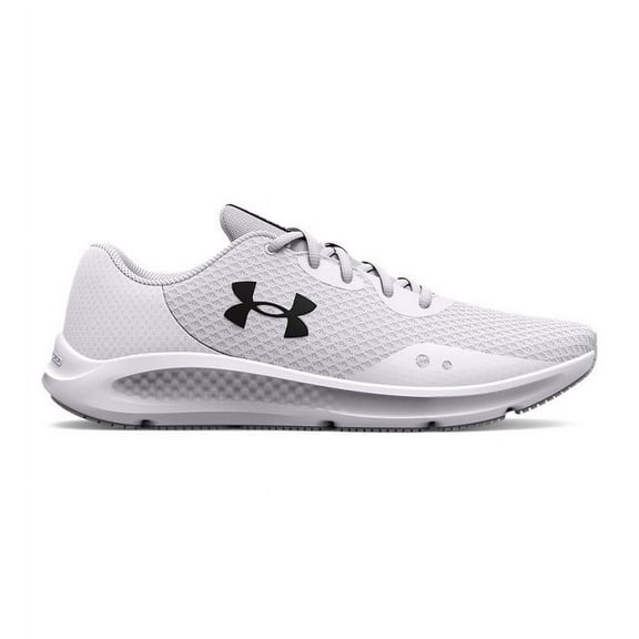 Under Armour 3024878-102-10.5 Charged Pursuit 3 White Size 10.5 Running Shoes