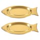 thumbnail image 2 of 2pcs Fish Shaped Stainless Steel Serving Plates for Kitchen Ideal for Steaming, Grilling and Baking Fish with Elegant Design for Family Meals, 2 of 4