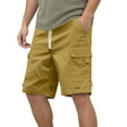 thumbnail image 1 of WILLBEST Pantalones Cortos Cargo para Hombre, Pantalones Cortos de Trabajo con Cordón de Moda Urbana para Hombre, Pantalones Cortos de Calle para Hombre, Pantalones Geniales y de Moda., 1 of 4