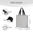 thumbnail image 4 of Naloa Airplane Tote Bag for Women, Foldable Tote Bag With Zipper, Large Shoulder Bag, Top Handle Handbag for Travel, Work, Shopping, 4 of 9