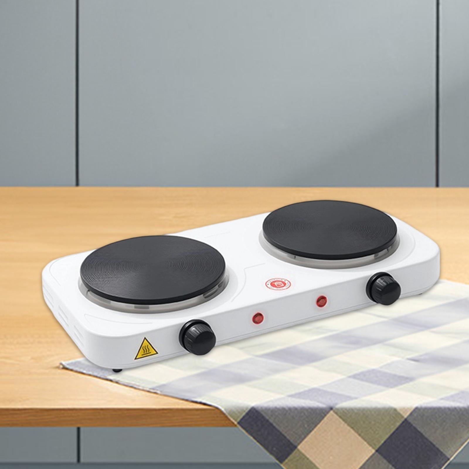 Baoblaze Countertop Double Burner Electric Cooking Stove Multifunctional Compact Premium Heating Plate
