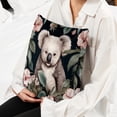 thumbnail image 6 of Koala Throw Pillow Covers Set of 2 - 16x16, 18x18, 20x20 Inches - Unique Patterns - Ideal for Bed Pillow, Throw Pillows for Various Occasions, 6 of 6