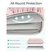BAGSMART 14 Inch Laptop Case, Puffy Laptop Bag Sleeve for MacBook Air, Shockproof Laptop Cover MacBook Case Compatible for Dell HP Lenovo Asus Acer, Black