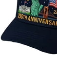 thumbnail image 6 of Lispipm Baseball Caps for Women Men 250 Anniversary USA Hat Patriotic Embroidered Hats Outdoor Sun Cap for All Season Blue, 6 of 7