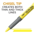 thumbnail image 2 of Iluminador BIC Brite Liner Grip con punta cincelada de 1,6 mm, 5 unidades, 2 of 6