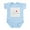Sky Blue, variant on CafePress - I Love My Doula Infant Bodysuit - Baby Light Bodysuit, Size Newborn - 24 Months