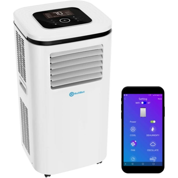 ROLLICOOL AlexaReady 14,000 BTU Portable Air Conditioner with