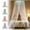 White, variant on HengDidi Summer Mesh Hung Dome Mosquito Net for Double Bed Dome Mosquito Net Bed Canopy Luxury Romantic Princess Decor Fits Crib Twin