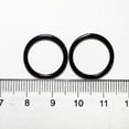thumbnail image 3 of Ajustador de correa de sujetador negro de 200 piezas, s en O de 15 mm, 8 para manualidades de costura de lencería Macarena O Anillos Sujetador STRUP AJUSTADOR, 3 of 8