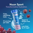 thumbnail image 2 of Nuun Sport Electrolyte Tablets for Proactive Hydration, Grape, 8 - 10 Count Tubes, 2 of 6