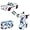 White Police Car, variant on Electric Universal Deformation Police Toy Car, Transforming Robot Police Car, Electric Universal Deformation Car Toy, Transforming Police Car Toy with Light and Siren-White Police car