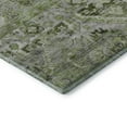 thumbnail image 3 of Addison Rugs Mayfield Premium Machine Washable Traditional Global Aloe Rectangle Rug, 9' X 12' Machine Washable Traditional Global Aloe Oversized Sherpa Throw Blanket, 3 of 7