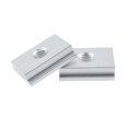 thumbnail image 3 of Deslizador de pista en T MEETOOT, 4 Uds., tuerca de ranura en T M8 de aleación de aluminio plateada, Tuercas para muebles para perfil, herramienta de carpintería, sujetador de ranura, 3 of 5