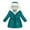 Mint Green, variant on Gyujnb Girls Winter Down Jacket with Hooded Trim Warm Zip Up Long Sleeve Coat Slim Fit Padded Outwear for Cold Weather,Size:4-5 Years