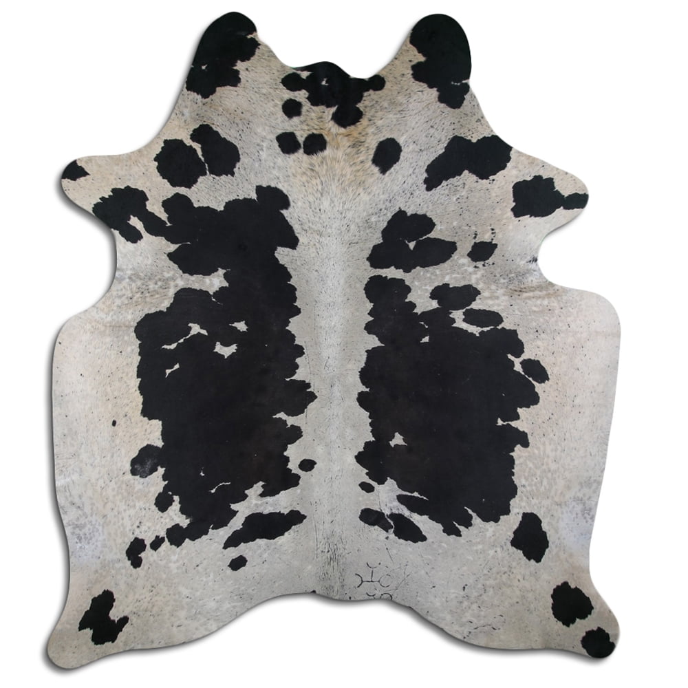 39CP 8 Ft X 7 Ft Hair On Leather Cowhide From Brazil Skin Rug Carpet Hilason