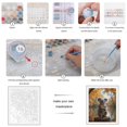 thumbnail image 3 of Paint By Numbers Kit for Adults Beginner - Koala Autumn Scenic Tree Stump DIY Canvas Painting Kits for Adults, Frameless Paint By Number for Adults for Home Wall Decor 16x20 Inch, 3 of 7