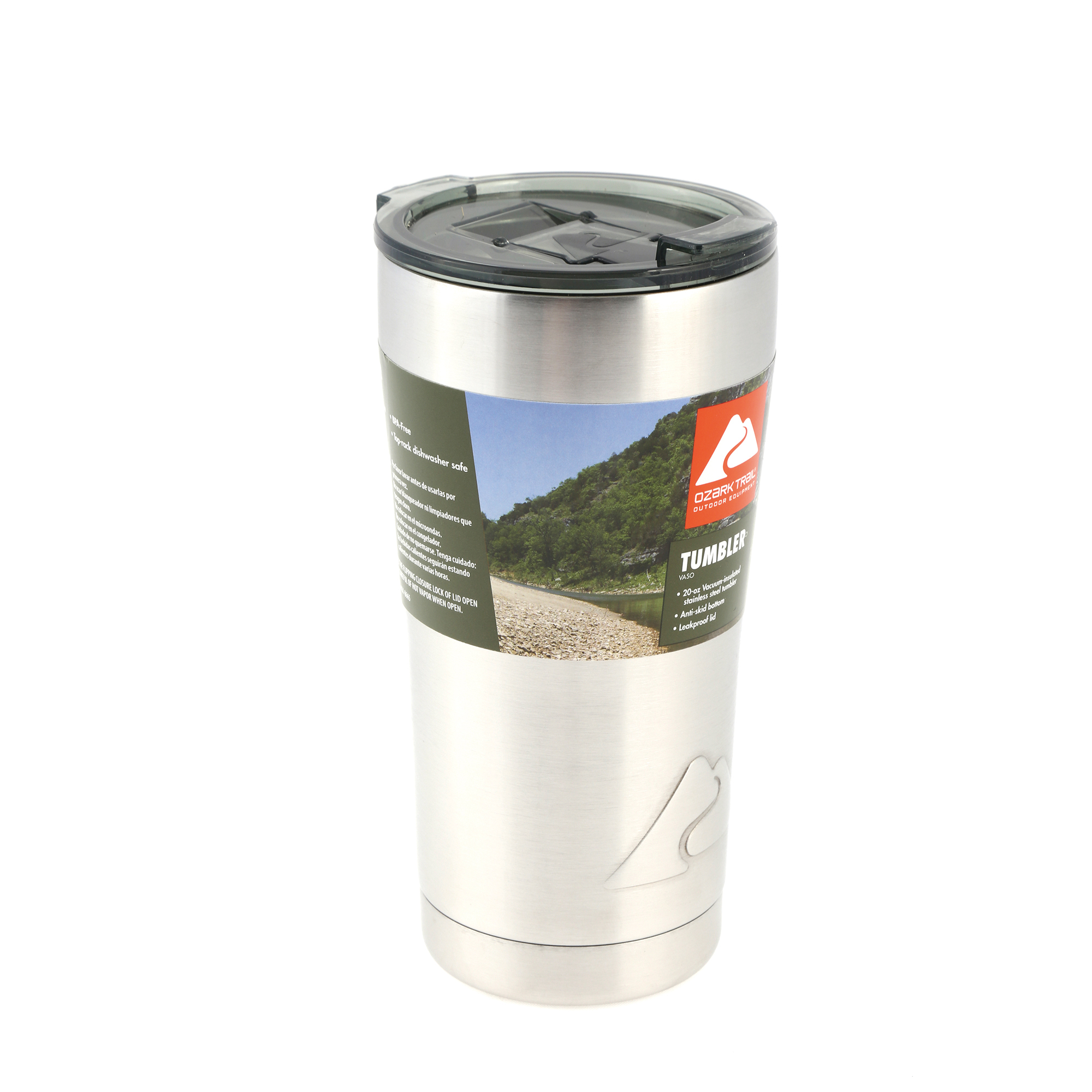 Ozark Trail Double Wall Vacuum Sealed Stainless Water Bottle 24 Ounce - image 4 of 9