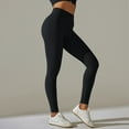 thumbnail image 1 of MKLEKYY Leggings deportivos para mujer, de moda para mujer, calados, sin costuras, cintura alta, levantamiento de melocotón, pantalones de yoga ajustados con lavado al agua para fitness, 5, 1 of 4