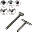 thumbnail image 1 of T type Wrench 3/3.5/4/9/10mm Valve Screw Clearance Adjusting Spanner Square Hex, 1 of 9