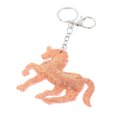 thumbnail image 1 of Llavero con Gancho de Aleación Colgante de Esponjosas Animales de Lentejuelas para mujer Chica caballo, 1 of 8