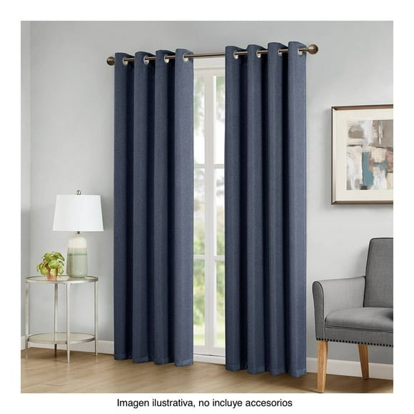 Cortina Home Trends Blackout Azul