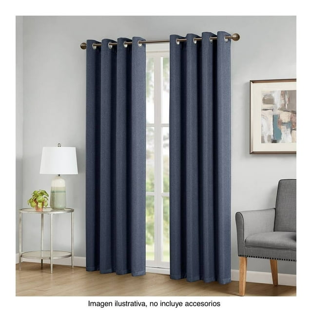 Cortina Home Trends Blackout Azul