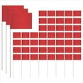 thumbnail image 1 of Paquete de 50 Señalización, Rojas Jardín 15x4x5 Pulgadas, Marcadoras, Marcadores Césped, Riego, Paisaje, 1 of 9