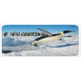 thumbnail image 1 of Penguin Kitchen Mat, Penguins Pole Wildlife Swimming Flying Dancing Family Group Icebergs Antarctica, Plush Decorative Kitchen Mat with Non Slip Backing, 47" X 19", Multicolor, by Ambesonne, 1 of 1