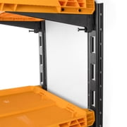 ToughBuilt StackTech 2-Shelf System, Wall Mounted Tool Storage Organizer