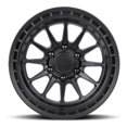 thumbnail image 2 of 4 x Lock Off-Road BAJA 17X9 6X139.7 +0mm Matte Black W/ Black Ring Rim 17 Inch, 2 of 3