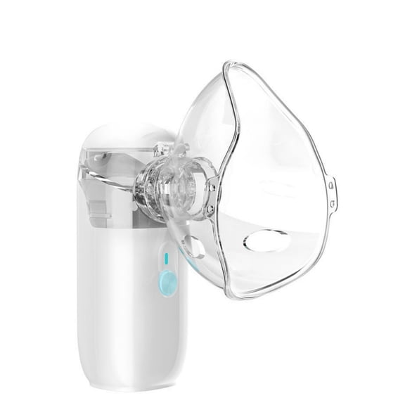 Mini Ultrasonic-Humidifier, Portable Handheld USB Rechargeable Ultrasonic Air Humidifier for Home, Office, Travel - White