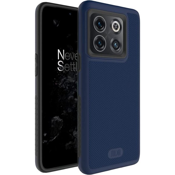 Phone Case for OnePlus 10T 5G, TUDIA [MergeGrip] Military Grade Dual Layer Shockproof Slim Tough Non-Slip Heavy Duty Case Cover (Indigo Blue)