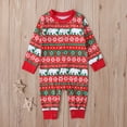 thumbnail image 3 of TheFound Baby Jumpsuits Romper,Christmas White Bear Print Long Sleeve Button Round Neck Jumpsuits, 3 of 9