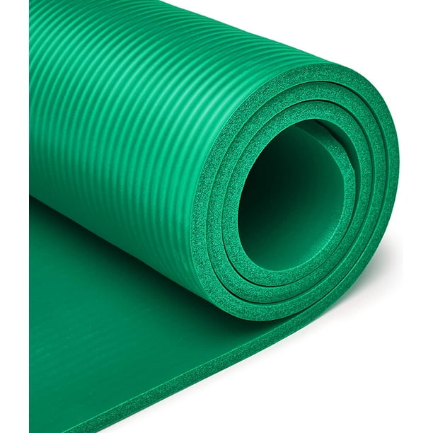 Basic Basics 1/2-Inch Extra Thick Exercise Mat with Carrying Strap