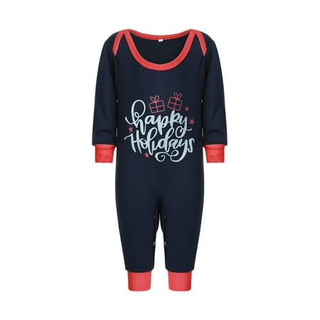 

Gupgi Christmas Matching Family Pajamas Outfits Long Sleeve Elastic High Waist Pant