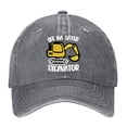 thumbnail image 1 of WEIYLL Girl's Baseball Cap Kid'S Vintage Embroidered Distresed Grey Beach Hats One Size, 1 of 3