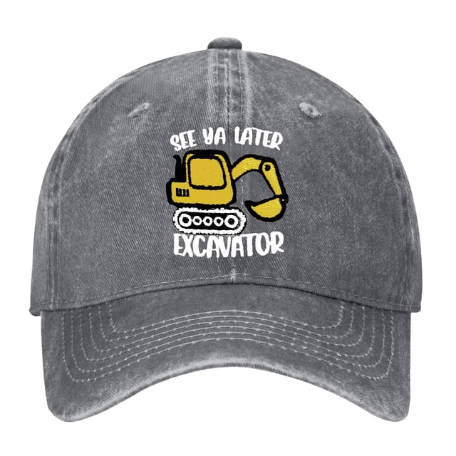 WEIYLL Girl's Baseball Cap Kid'S Vintage Embroidered Distresed Grey Beach Hats One Size